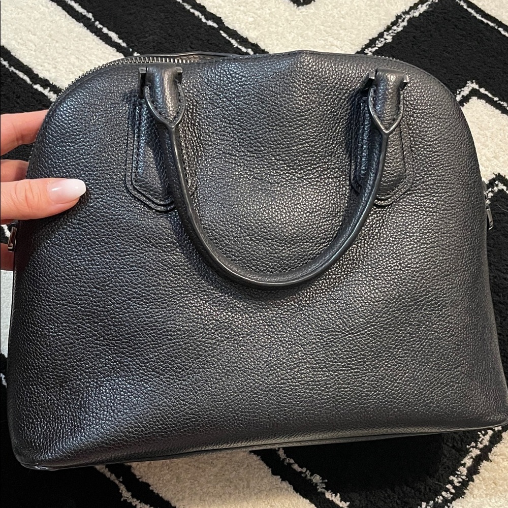 Michael Kors Black Pebbled Leather Purse - Picture 4 of 6